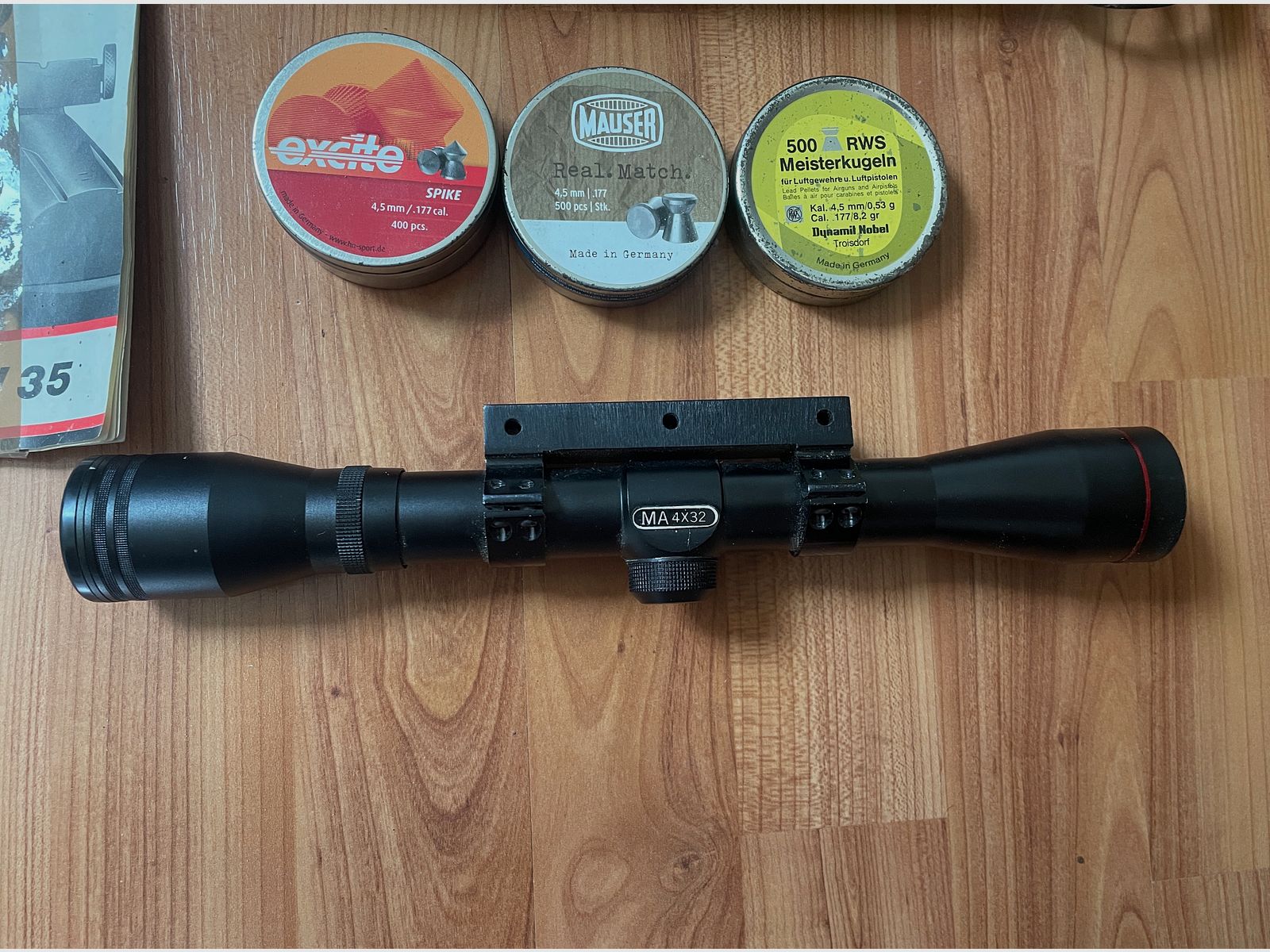 Air rifle Weihrauch HW 35 Cal. 4.5 (F)