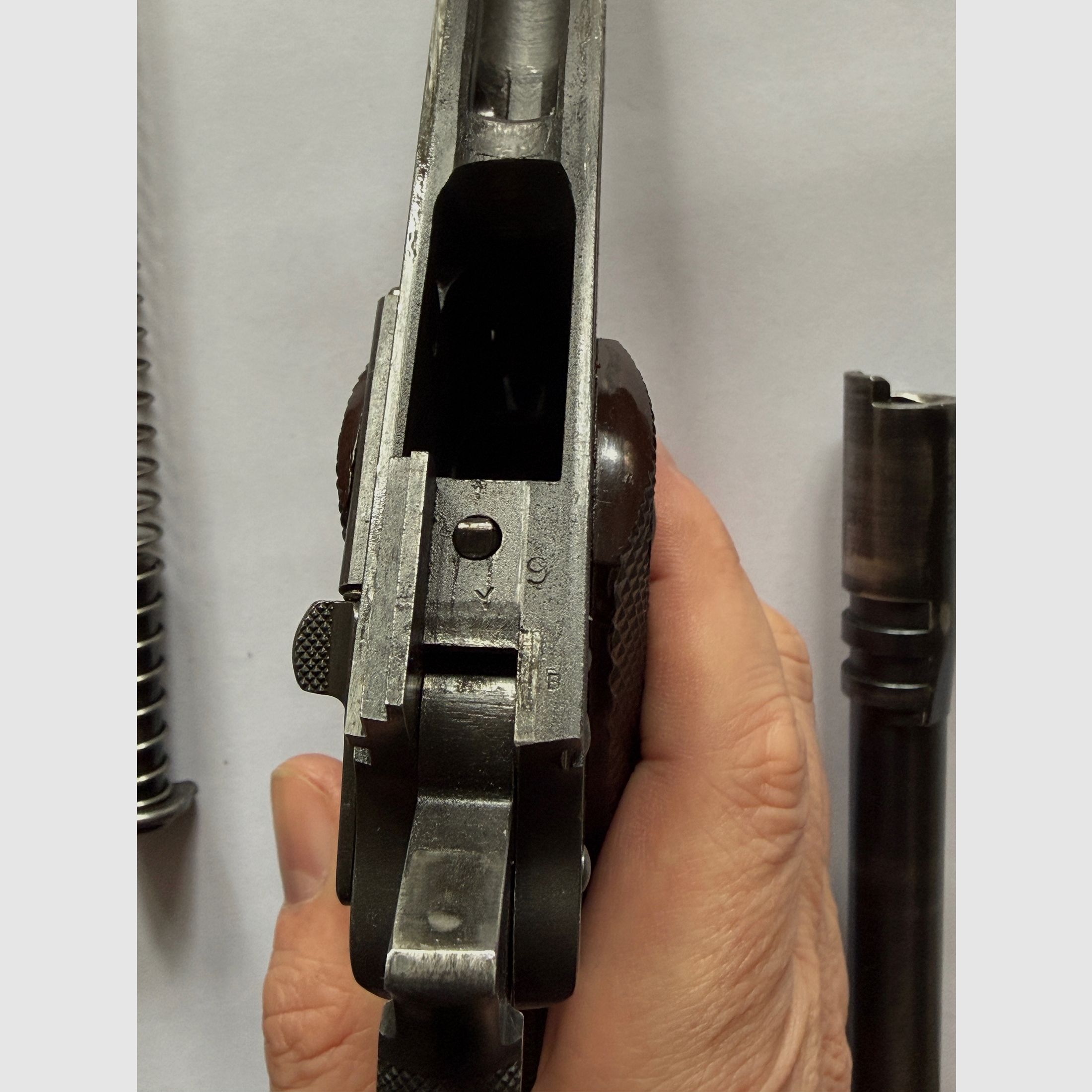 Colt M1911A1 – US Army WWII – 1943 – original, matching-tendenz, GHD, Bild 9 von 12