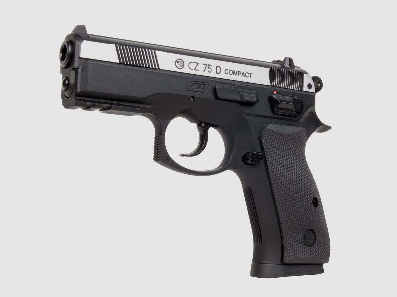 ASG	 CZ 75D Compact CO2 Pistole 4,5 mm BB Dual Tone