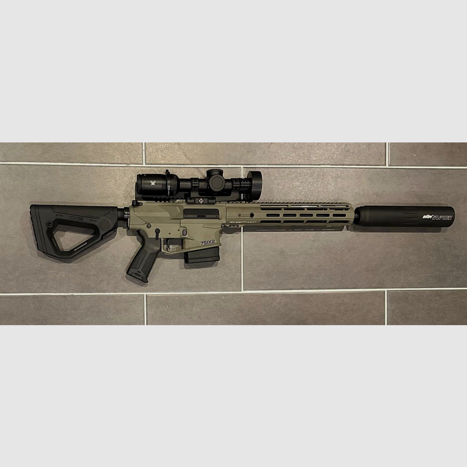 HERA 7SIX2 (.308 Win.) con ERA SOB2 e ottica Vortex FFP