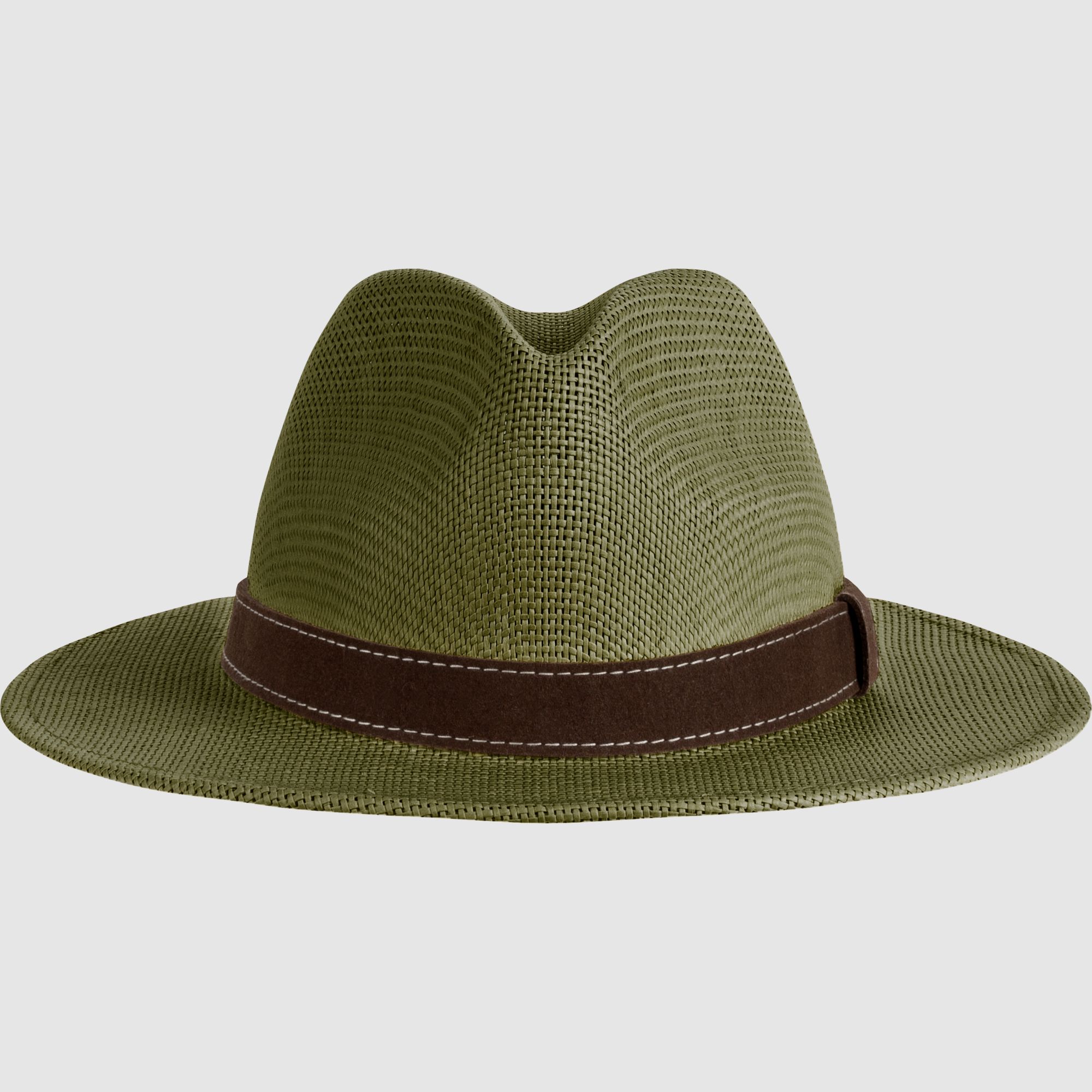 Chapeau de Paille Olive Foncé Olive Foncé 56