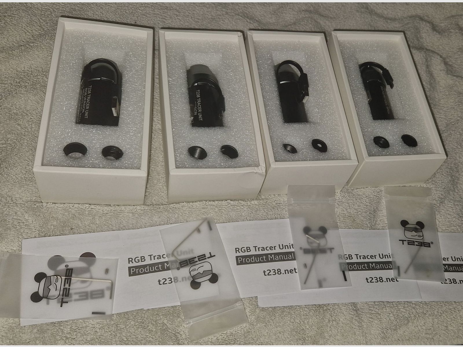 4x T238 Spitfire Tracer Unit RGB+ Version (Can also be purchased as a package)