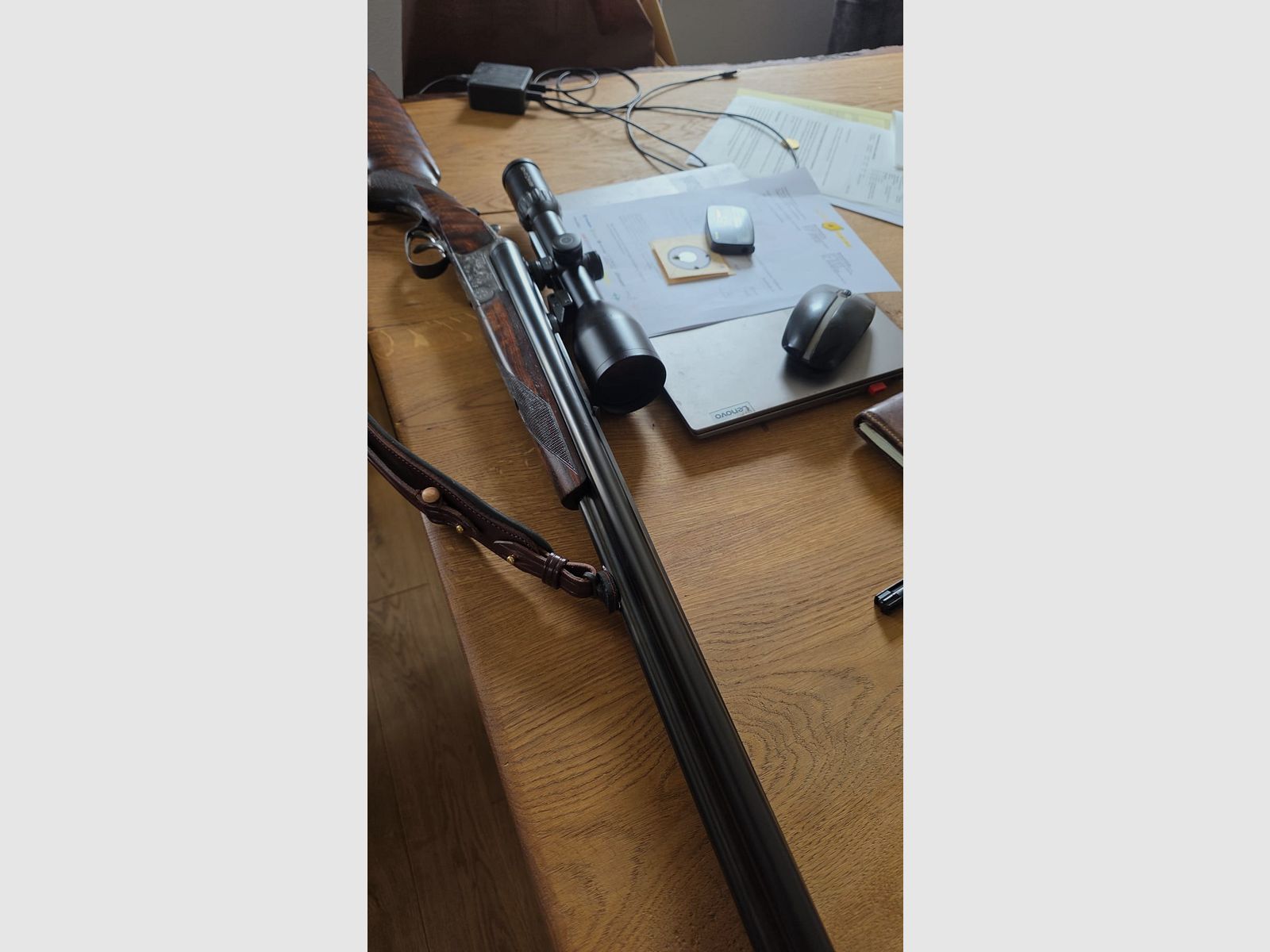 Drilling Merkel insert barrel hand tensioner Schmidt Bender Zenith