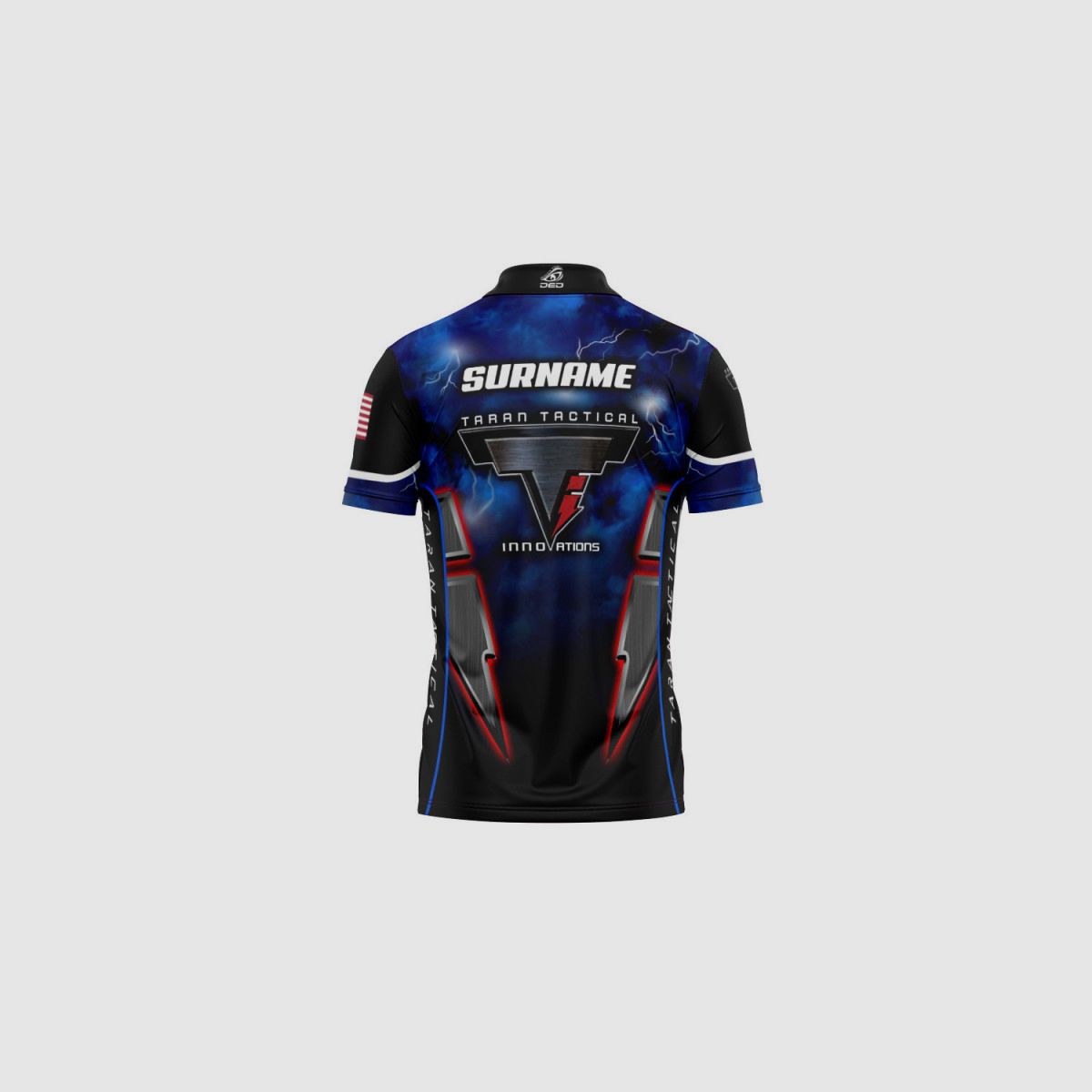 DED Taran Tactical Offizielles T-Shirt, Größe: XL, Benutzerdefinierter Name: Mit Benutzerdefiniertem Namen, Bekleidungsart: Regulär (Herren), Bild 2 von 3