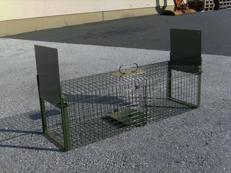 DAUTH Drahtkastenfalle mit zwei Falltüren
