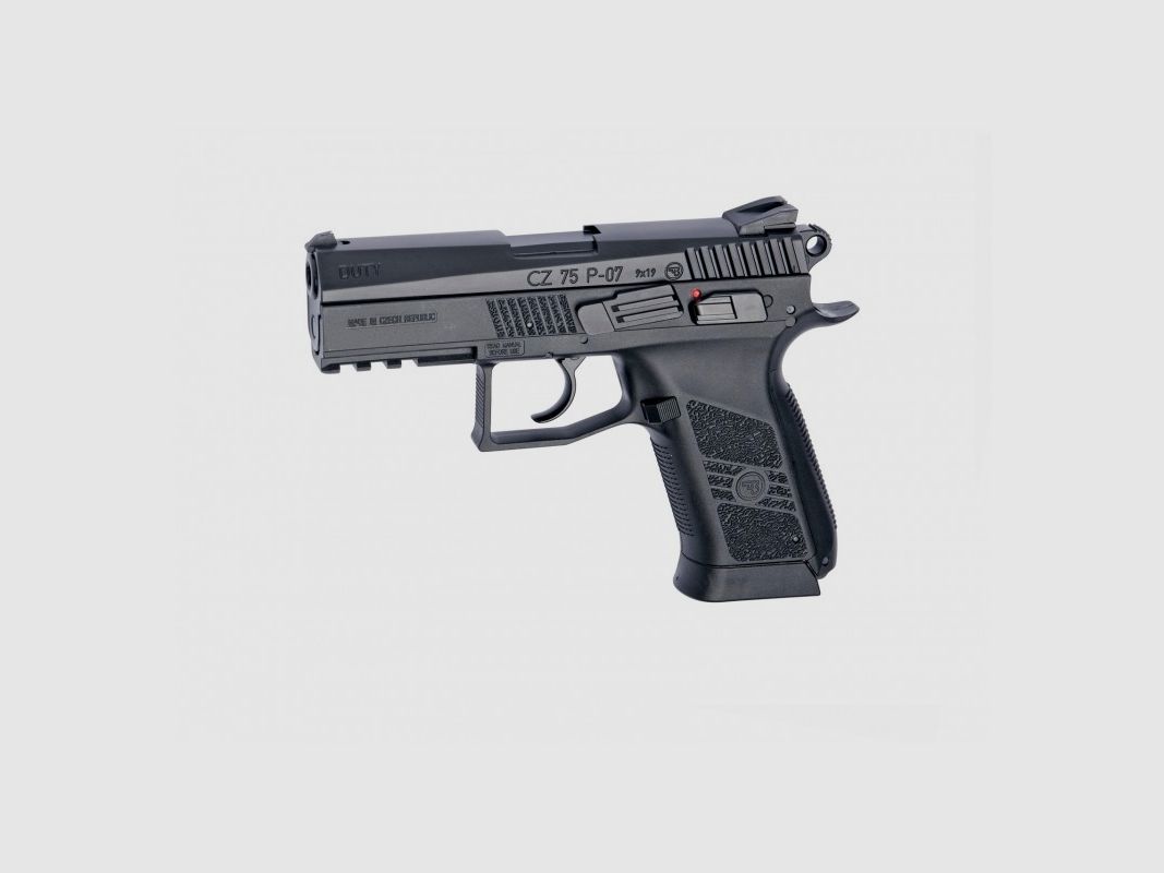 PISTOLA CZ 75 P-07 DUTY - 4,5 mm CO2 BB IN ACCIAIO, immagine 2 di 2