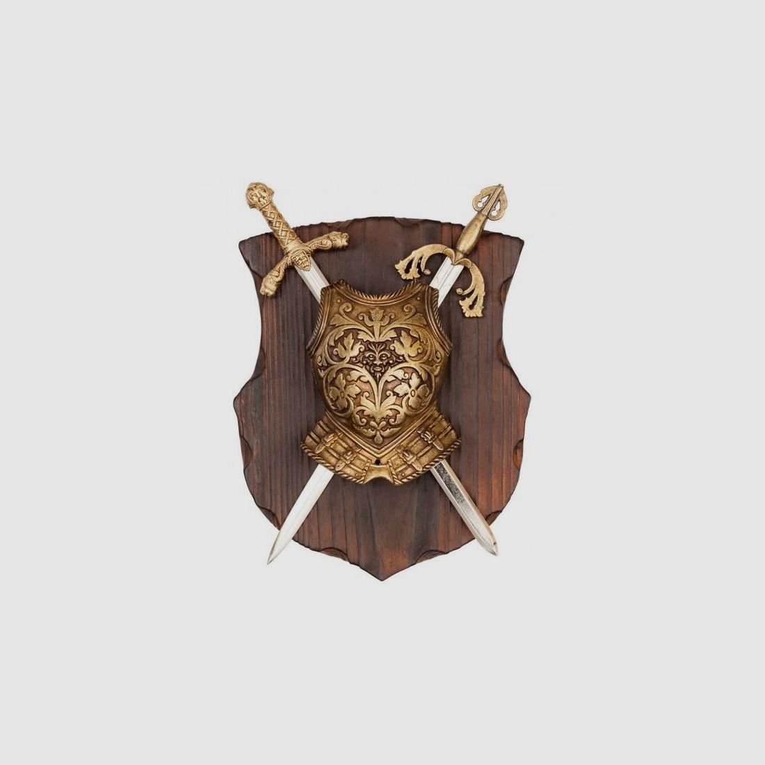 Wandschild Richard Löwenherz mit Schild und Schwertern