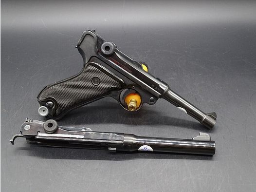 Mauser P08 42 del 1939 con sistema intercambiabile 125mm P08 + WS