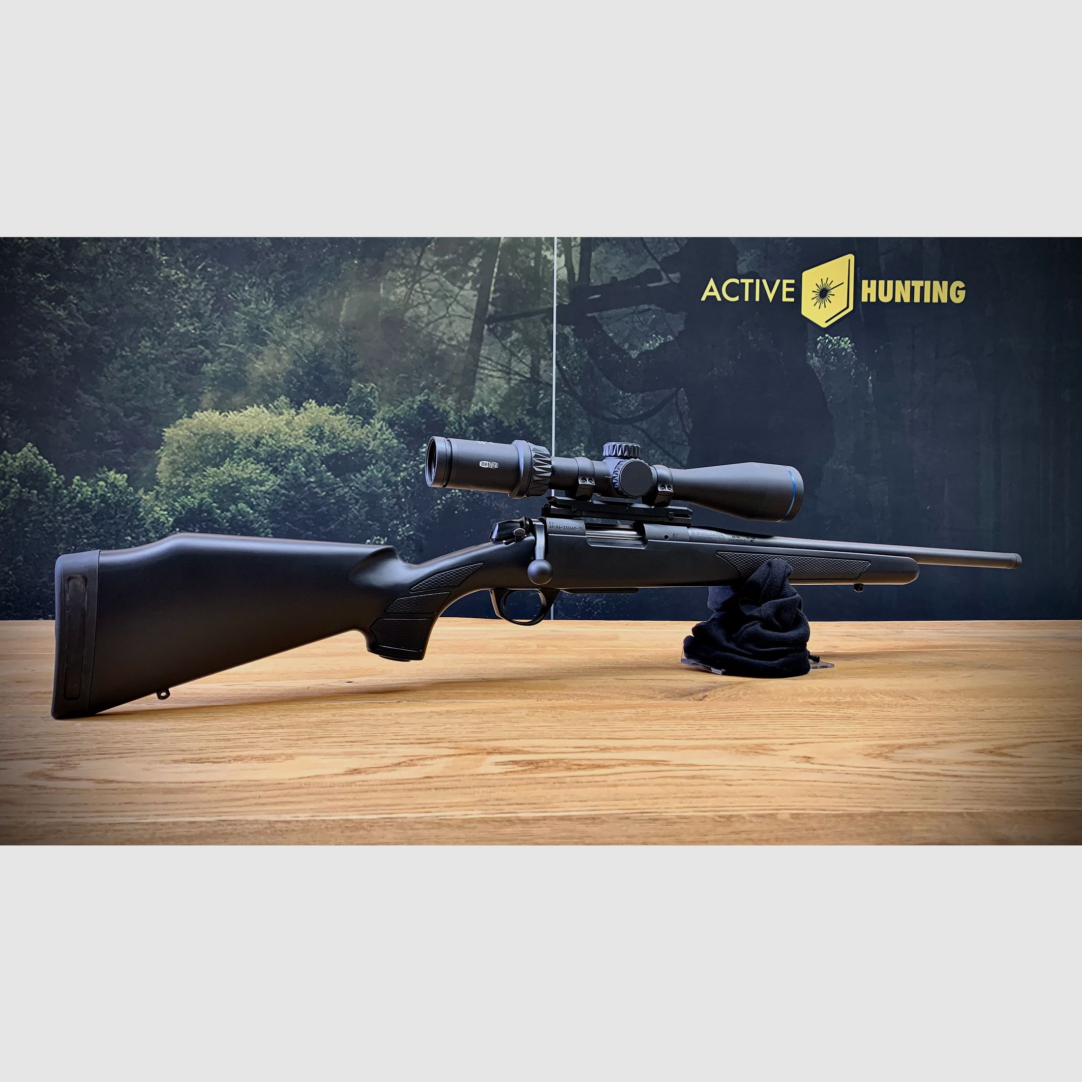 Bergara B14 Sporter / .308 Win. / LL 46cm / Dentler Montage / ZF Meopta Optika 6 3-18x50 RD SFP 4C
