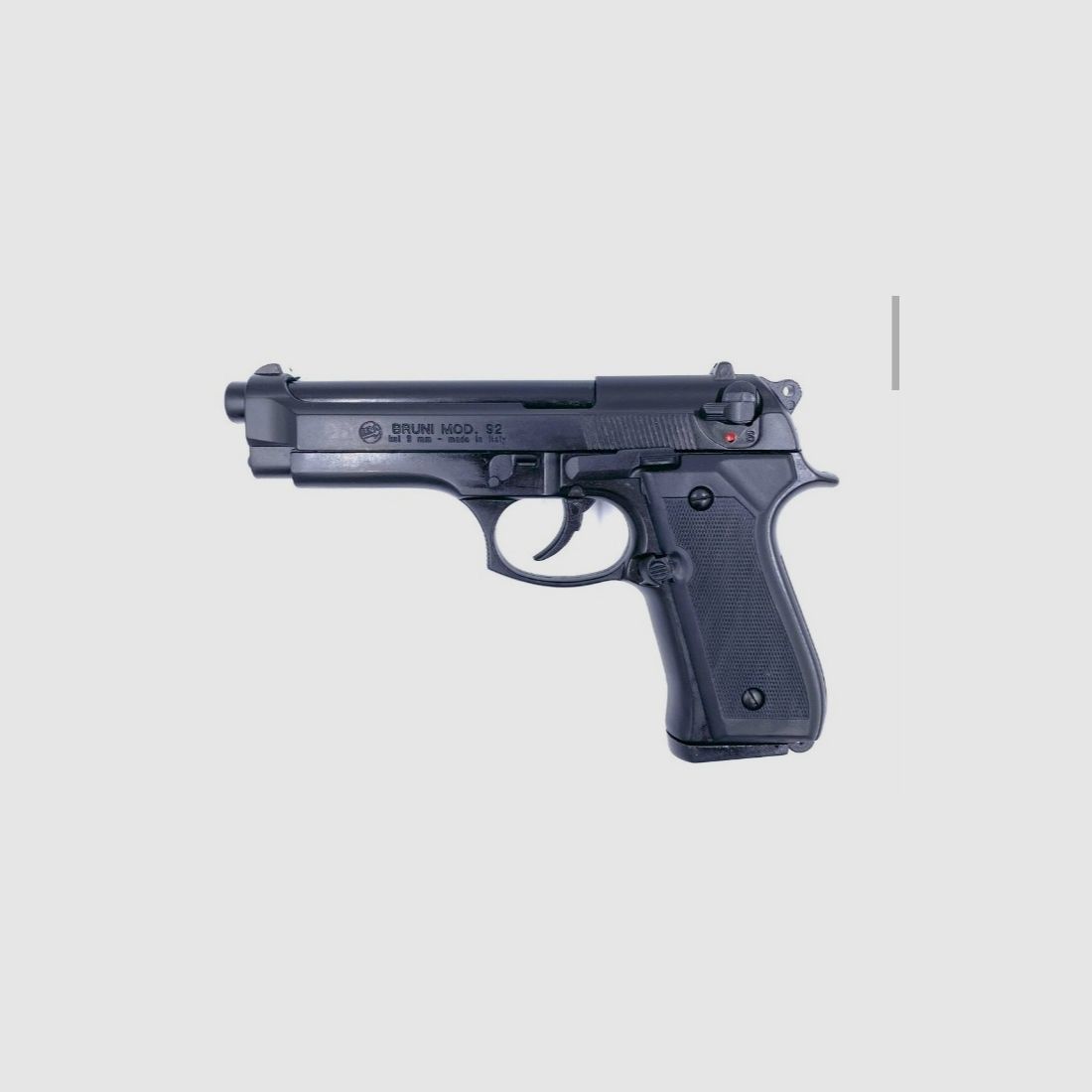 Vente Beretta92 copie avec chargeur supplémentaire pistolet à blanc 8mm k de Bruni Mod.92 - 18 coups