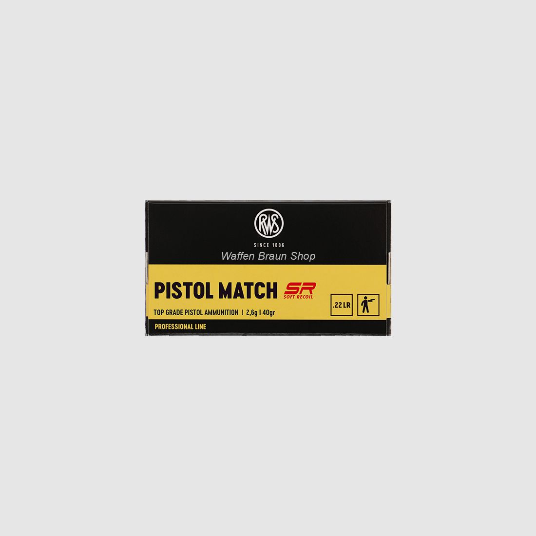 RWS .22 l.r. PISTOL MATCH SR* 50 Stück