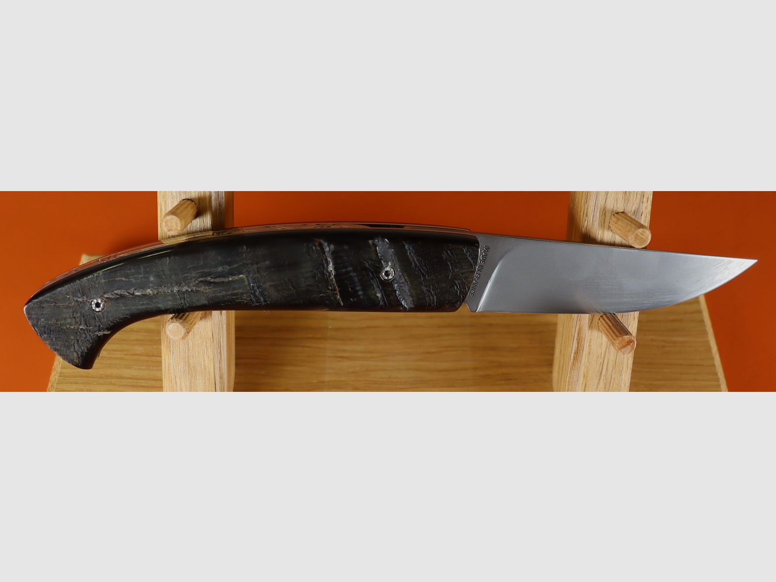 Couteau croute de buffle insert douille, image 2 sur 5