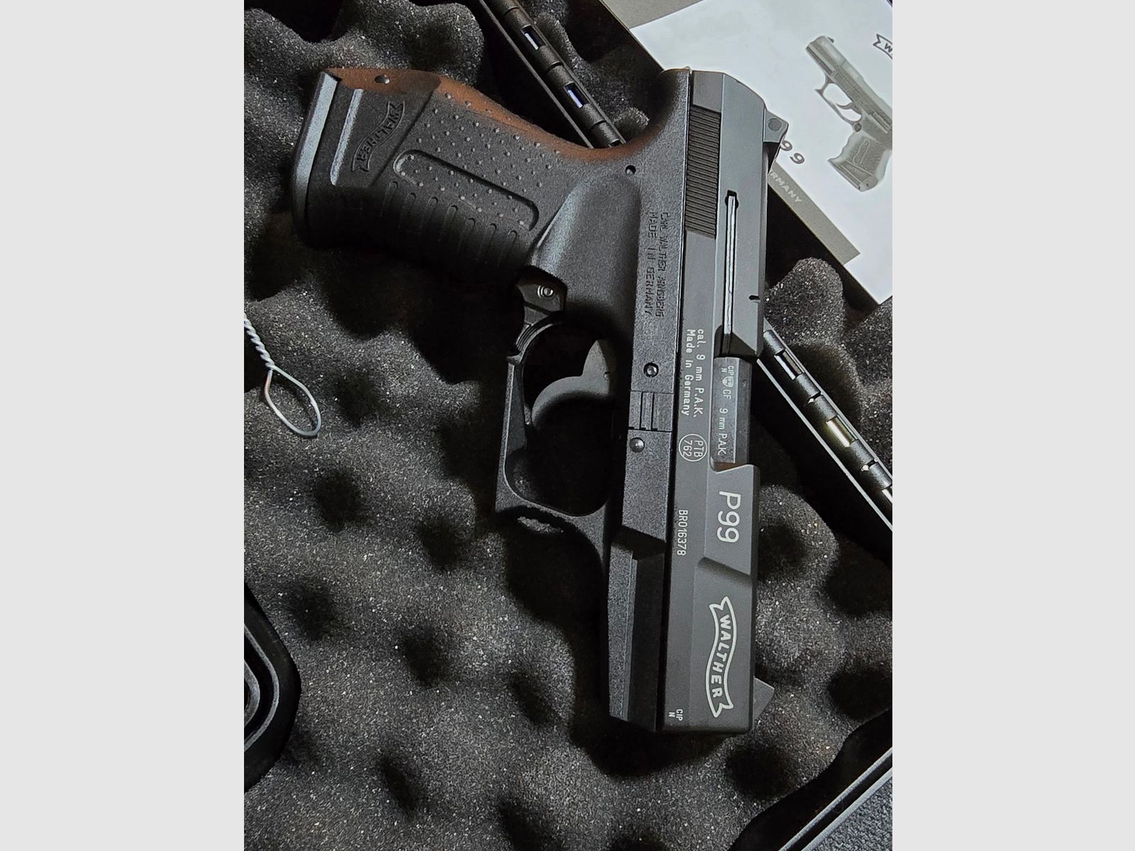 Walther P99 Schreckschuss 9mm PAK 