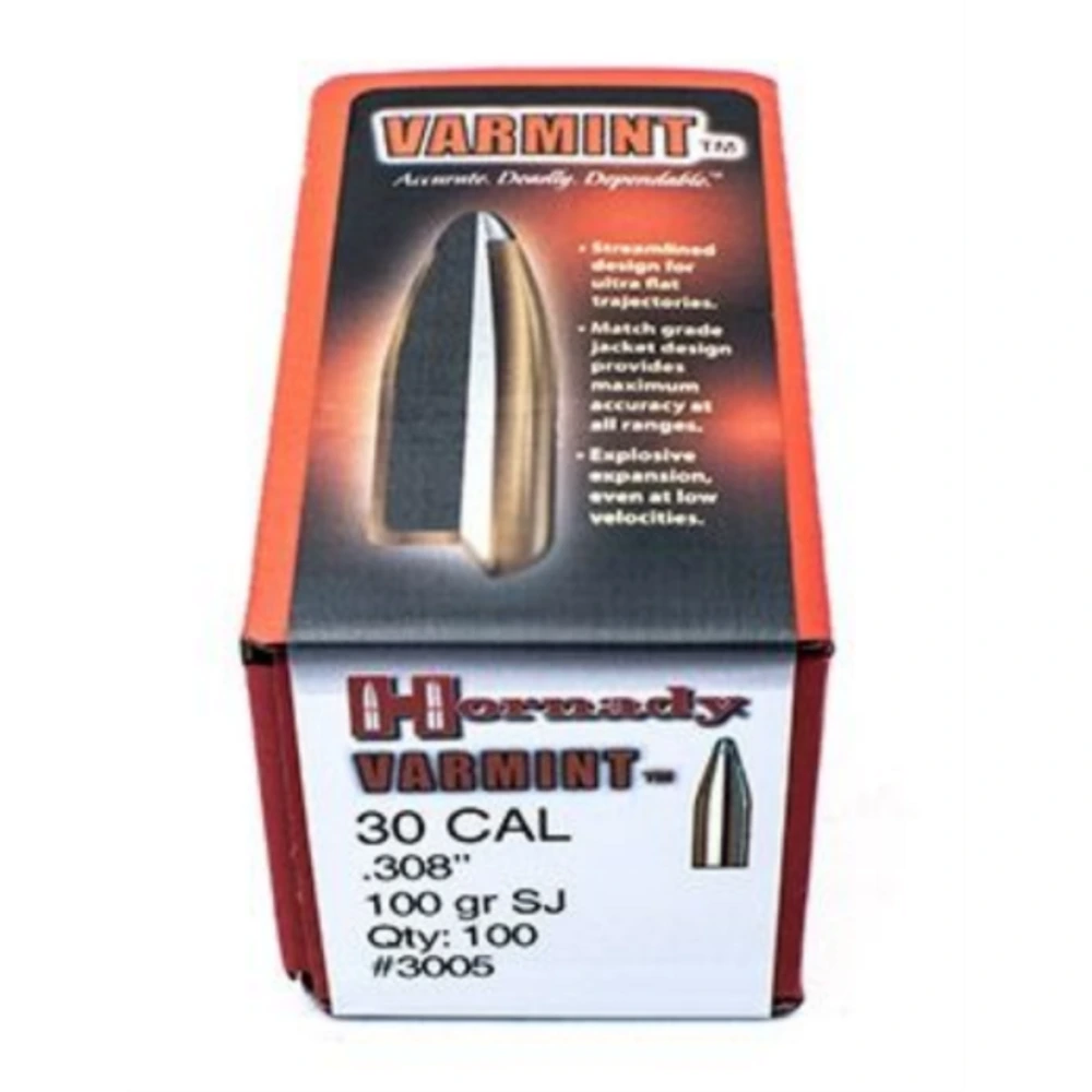 PALLA HORNADY 30 CAL .308 100 GR Short Jacket (100)