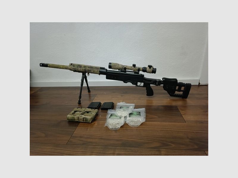 Well MB4410 Airsoft Sniper wie SSG10