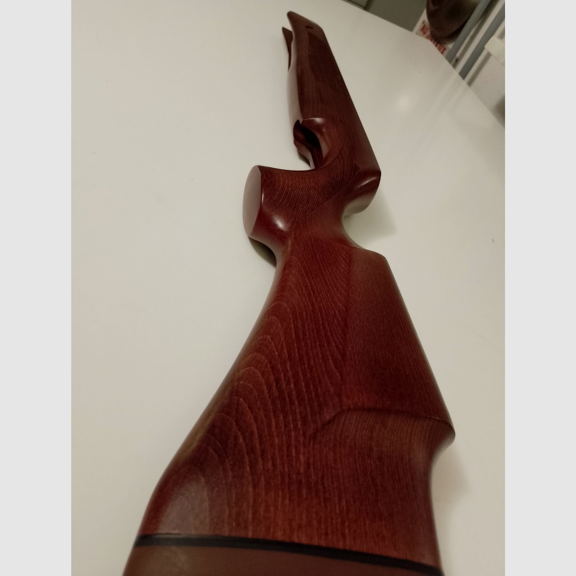 Wechselschaft für Luftgewehr Weihrauch HW77 - HW97neues Modell mit Backe Fischhaut und Gummischaftkappe, Bild 13 von 14