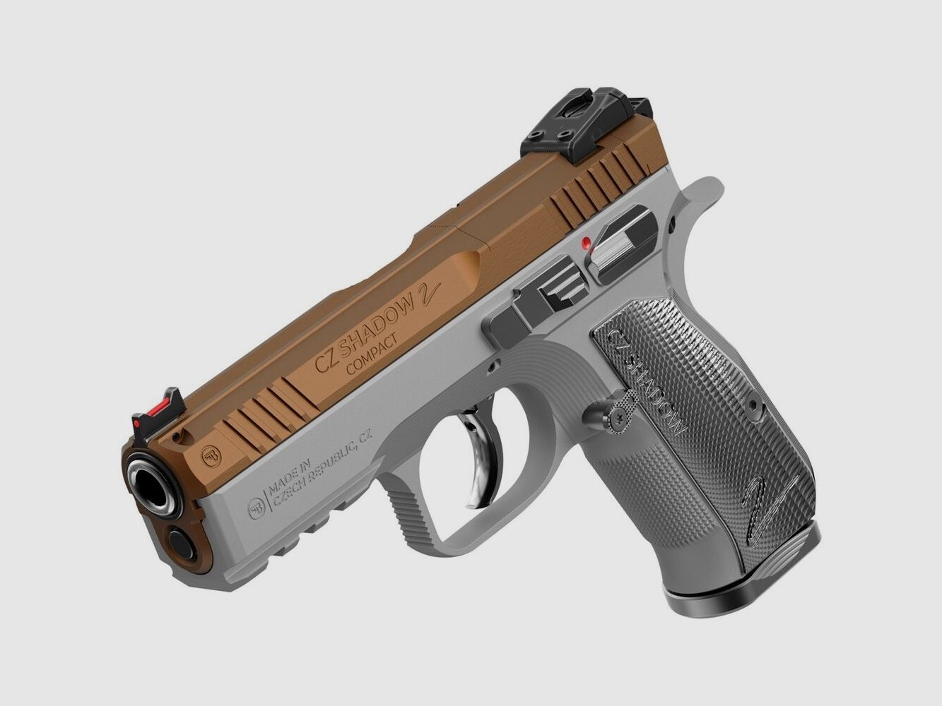 CZ Pistolet Shadow 2 Compact OR Gold Alloy 9 mm Luger Pistolet