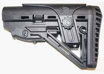 GWMH GWMH SPC AR9/AR15 verstellbarer Teleskopschulterstütze/Schubschaft mit Wangenauflage