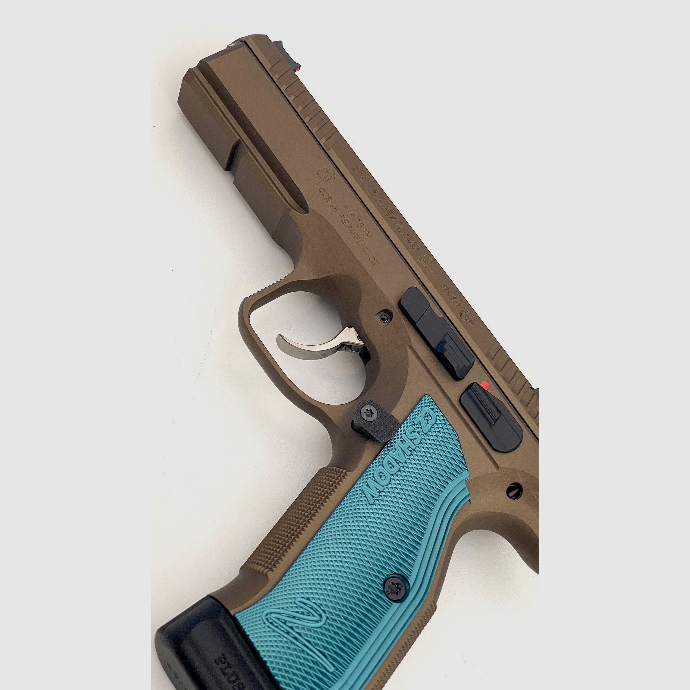 CZ SHADOW 2  in Burnt Bronze NEU  9mmLuger