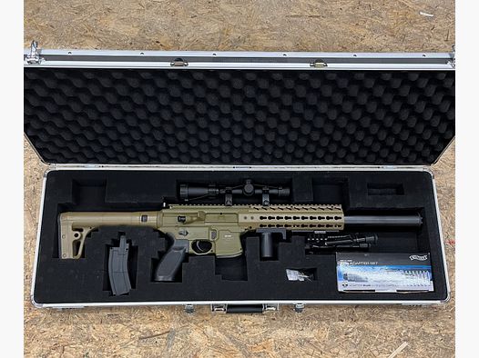 SIG SAUER MCX Gen 1 + 1-4x24WR Absehen, Frontgriff +Set 