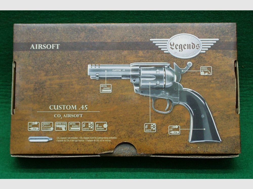 Umarex Custom CO2 Airsoft Revolver 6mmBB