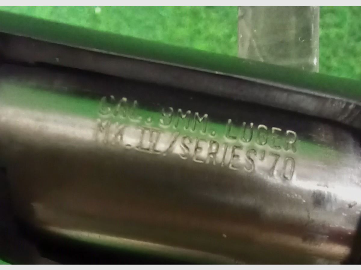  Colt Government MKIV Serie 70 en DUO -calibre 9mm Luger,