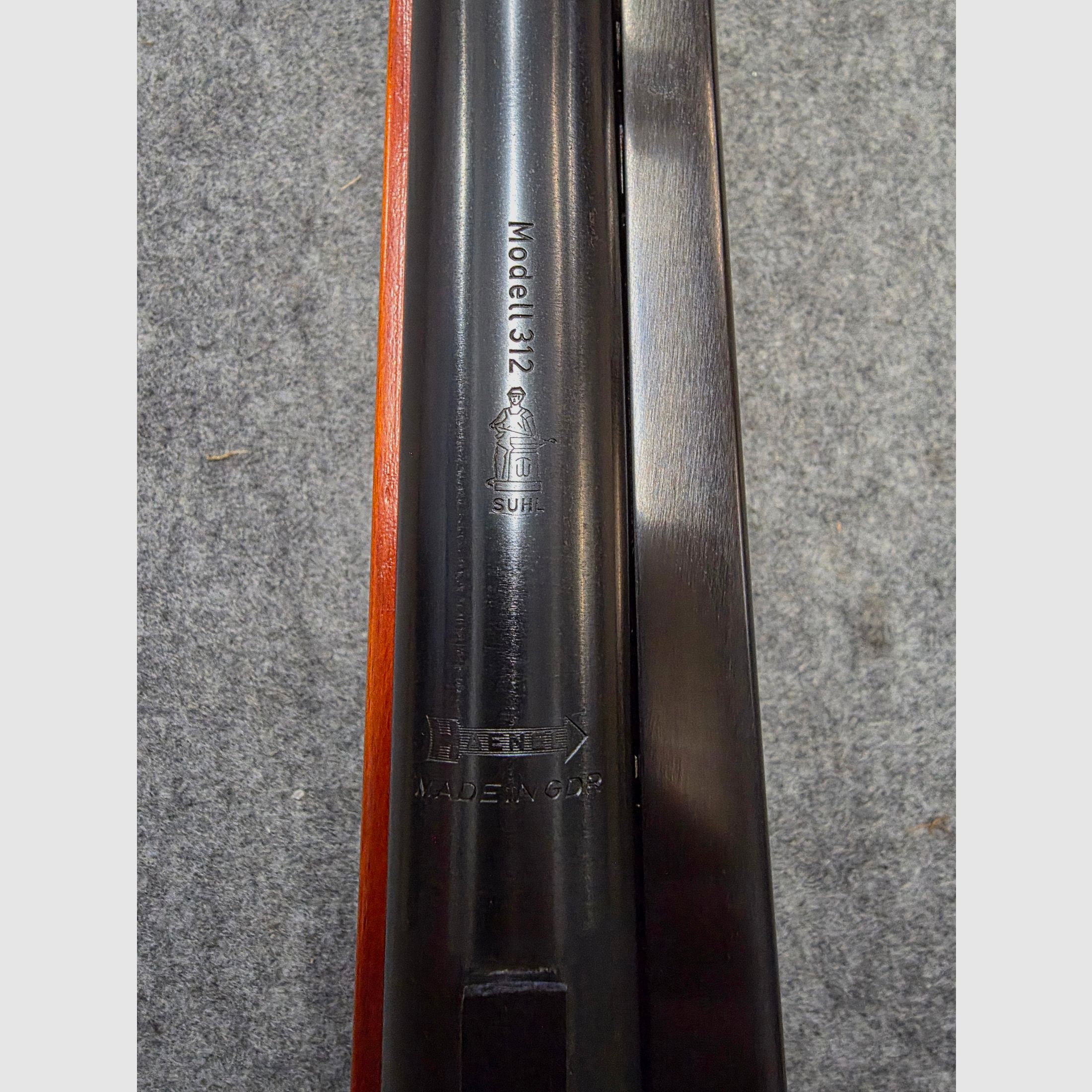 Haenel sidelever Mod. 312 with diopter in very good condition cal. 4.5mm Diabolo