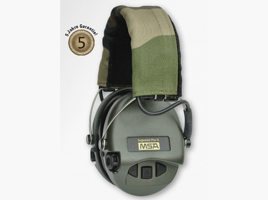MSA Supreme Pro X / Digital Grün, Kopfband camo