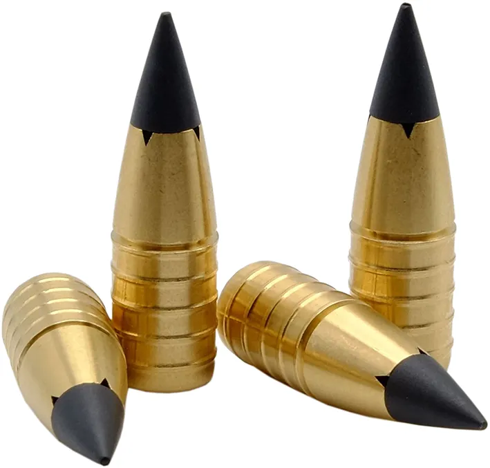 GM – 100 Messingjachtkogels – Splinter Tip – .338 – 131 grs