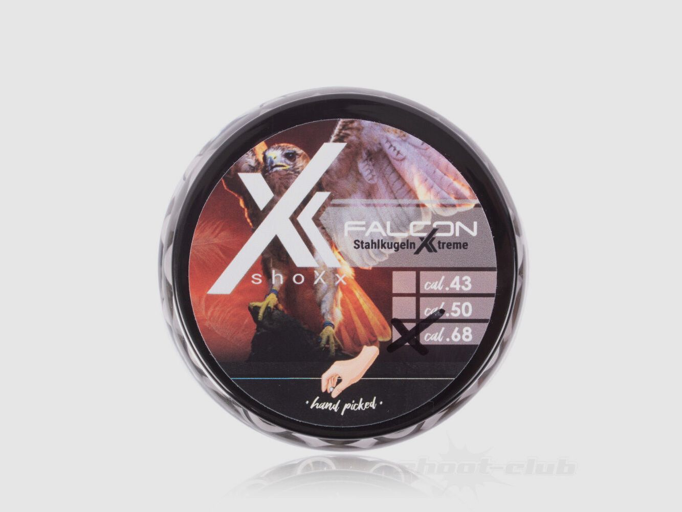 shoXx Falcon steel balls .68 20.0 g / 17 mm / 60 pcs