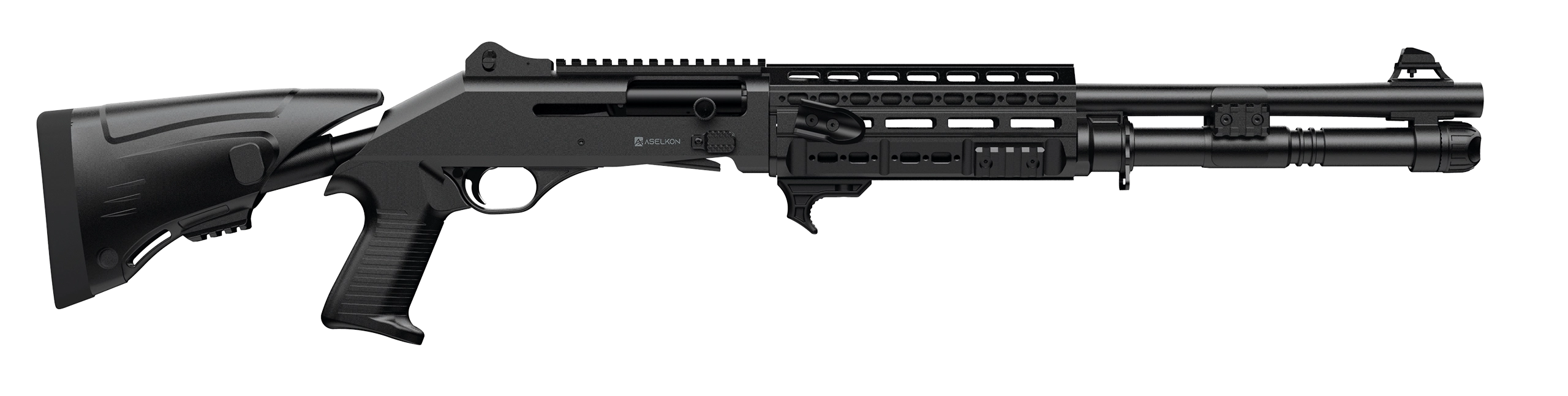 Strzelba Aselkon Stato 4 Pro Hybrid GT-Extra Black, 47cm – 12/76, zdjęcie 1 z 3