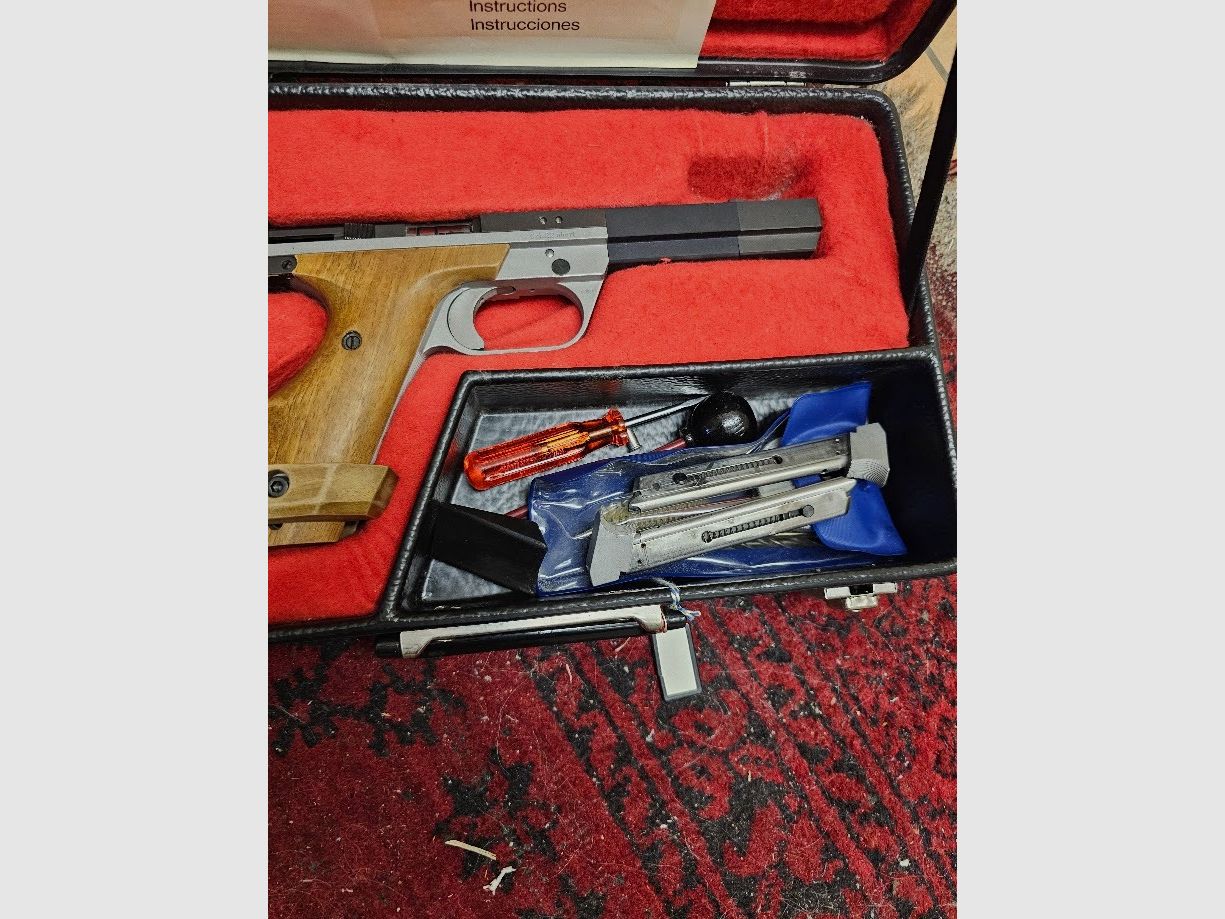 Hämmerli 230 Kaliber .22 l.r. – Hoogwaardige Zwitserse wedstrijdpistool, Topstaat uit nalatenschap