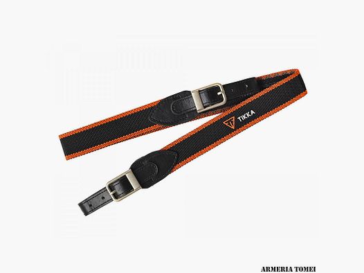 TIKKA – CINGHIA PER FUCILE IN NYLON PER T3X NERO/ARANCIO