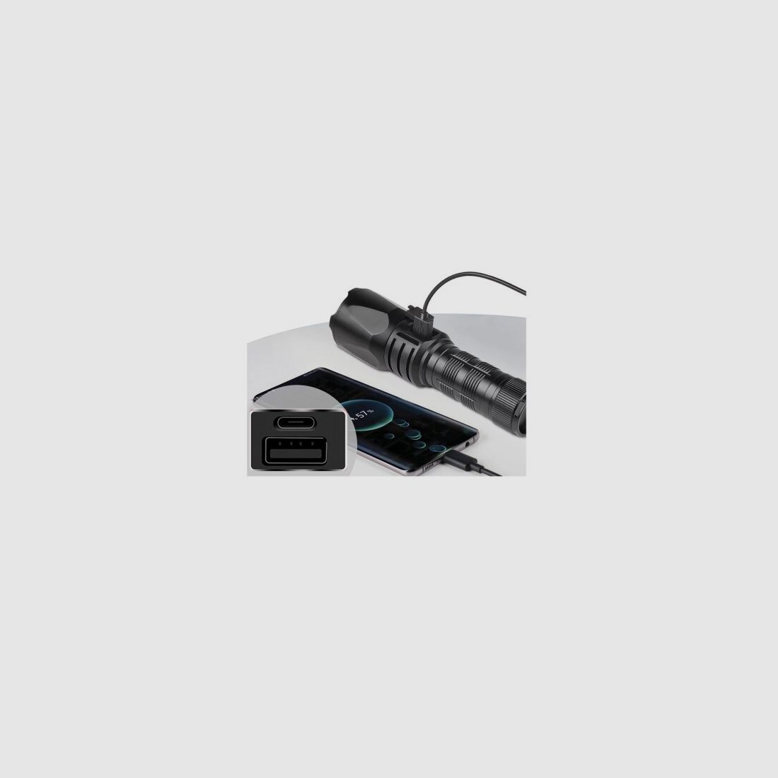 Lygte Survivor Powerbank, billede 3 af 3