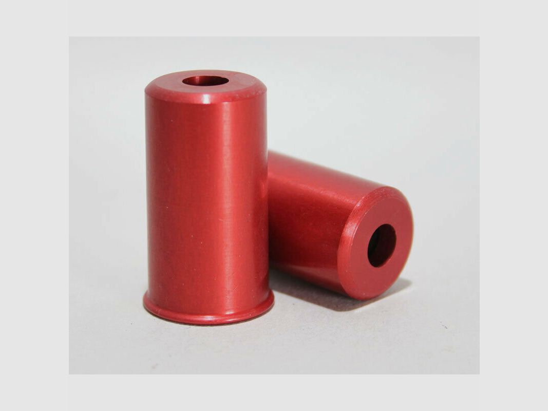 Wapenaccessoires bufferpatroon aluminium 2 stuks bufferpatronen kaliber 16