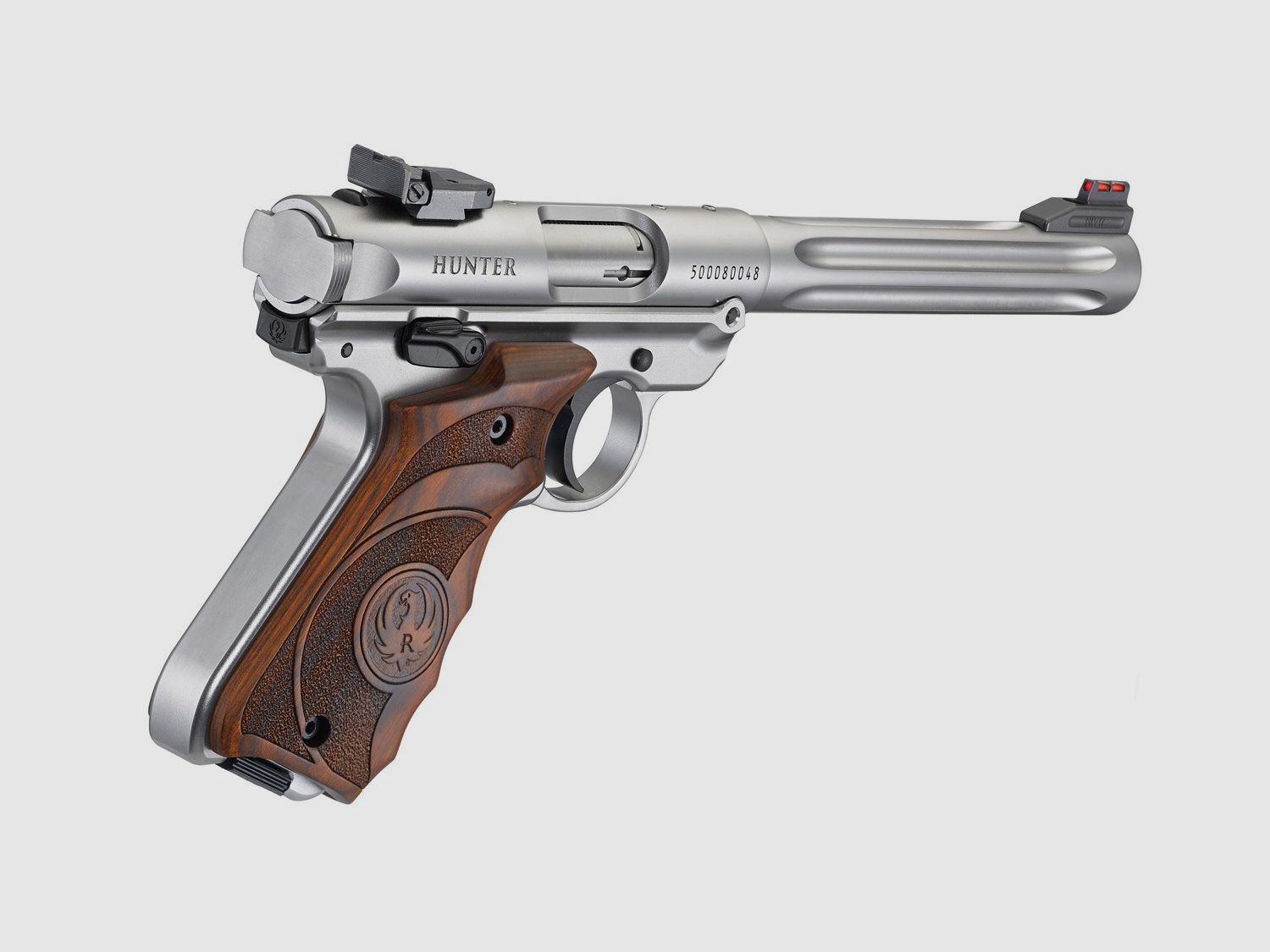 RUGER MARK IV HUNTER FLUTED 22LR TARGETGRIFF, Bild 4 von 6