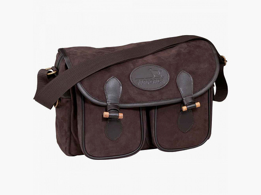 ANGEBOT: Parforce - Jagdtasche Leder - Lautlose Jagdtasche aus weichem Büffel-Nubukleder (UVP 99,99)