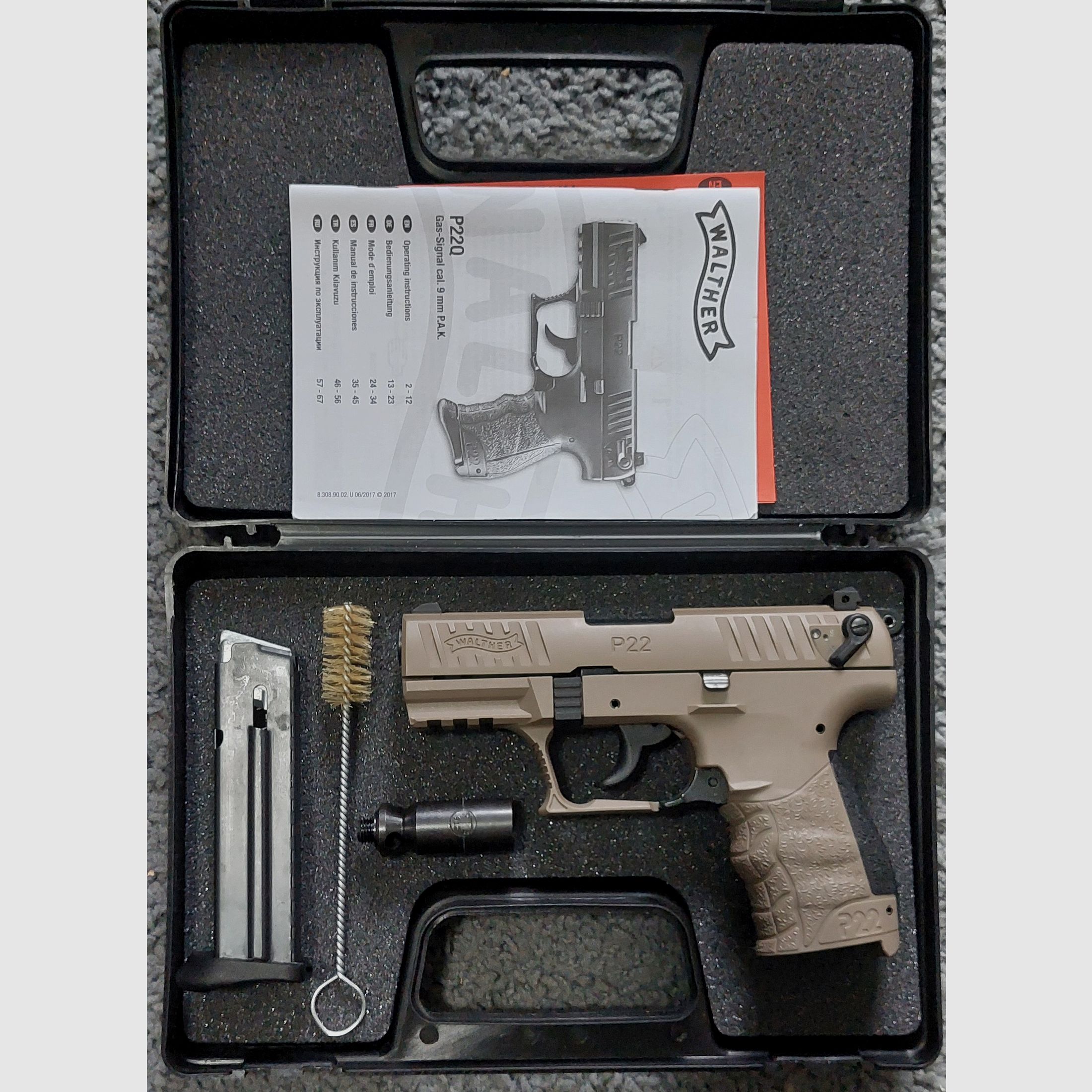 ⚠️ RZADKO! MODEL SPECJALNY Walther P22Q - FDE - Flat Dark Earth (PTB 778) P 22 Q P22