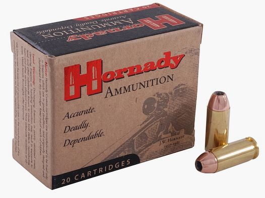 Hornady Custom 10mm ACP 180GR XTP 20 cartouches