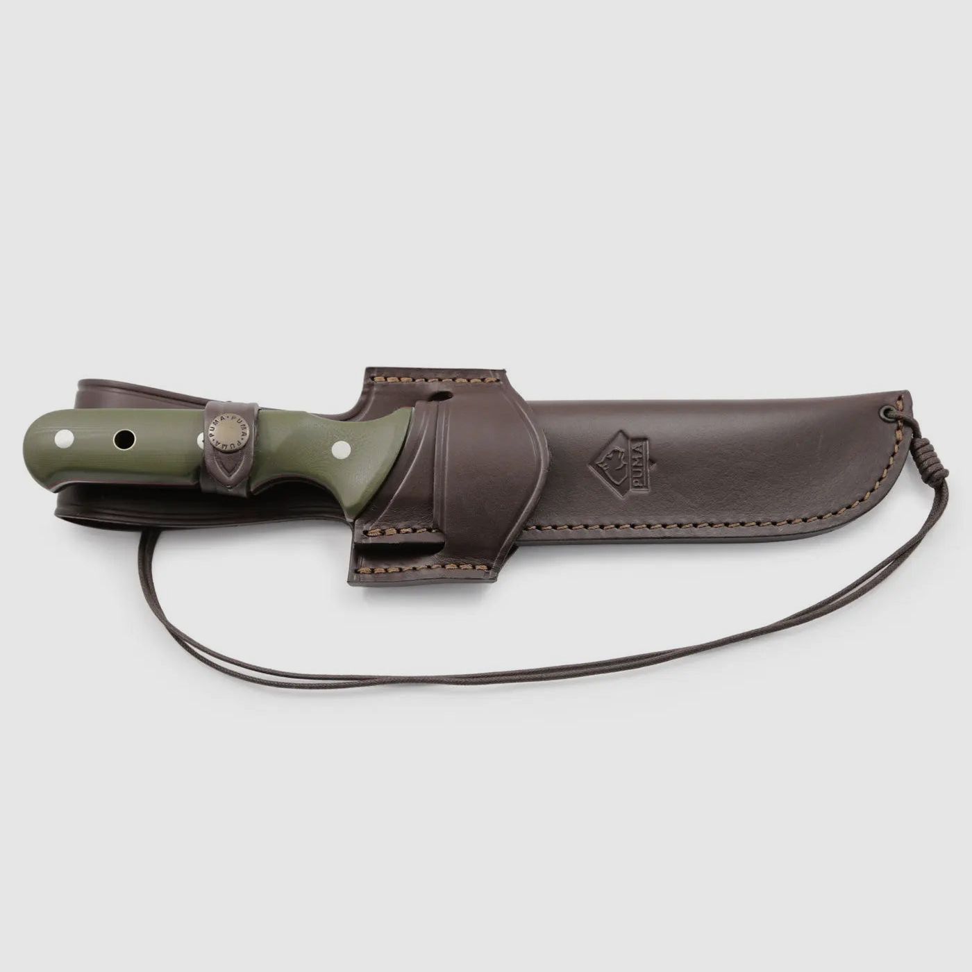 PUMA skórzana pochwa, brązowa dla PUMA na 143585