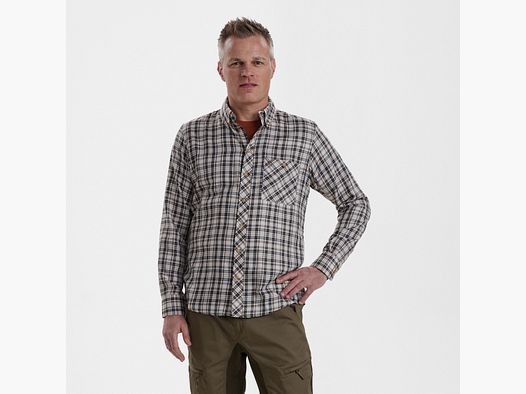 Jose Shirt - Blue Check - Men's Size: 39/40