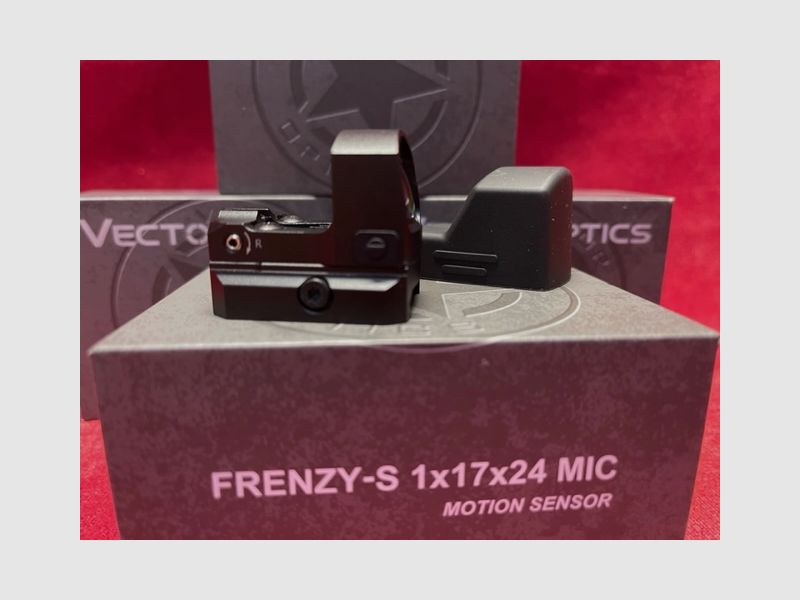 VECTOR OPTICS ROTPUNKTVISIER FRENZY-S MICRO RED DOT 1X17X24 MIC 3MOA, Bild 2 von 2