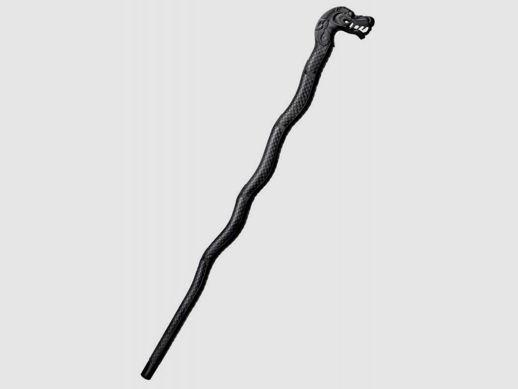 Dragón de acero frío bastón