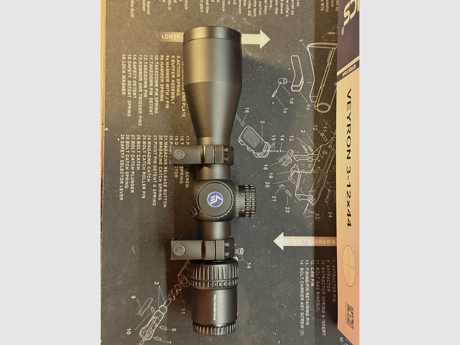 VectorOptics Veyron 3-12x SFP Zielfernrohr.