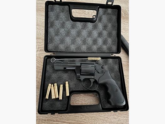 LEP Druckluft Revolver ME 38 Magnum brüniert Kaliber4,5 mm