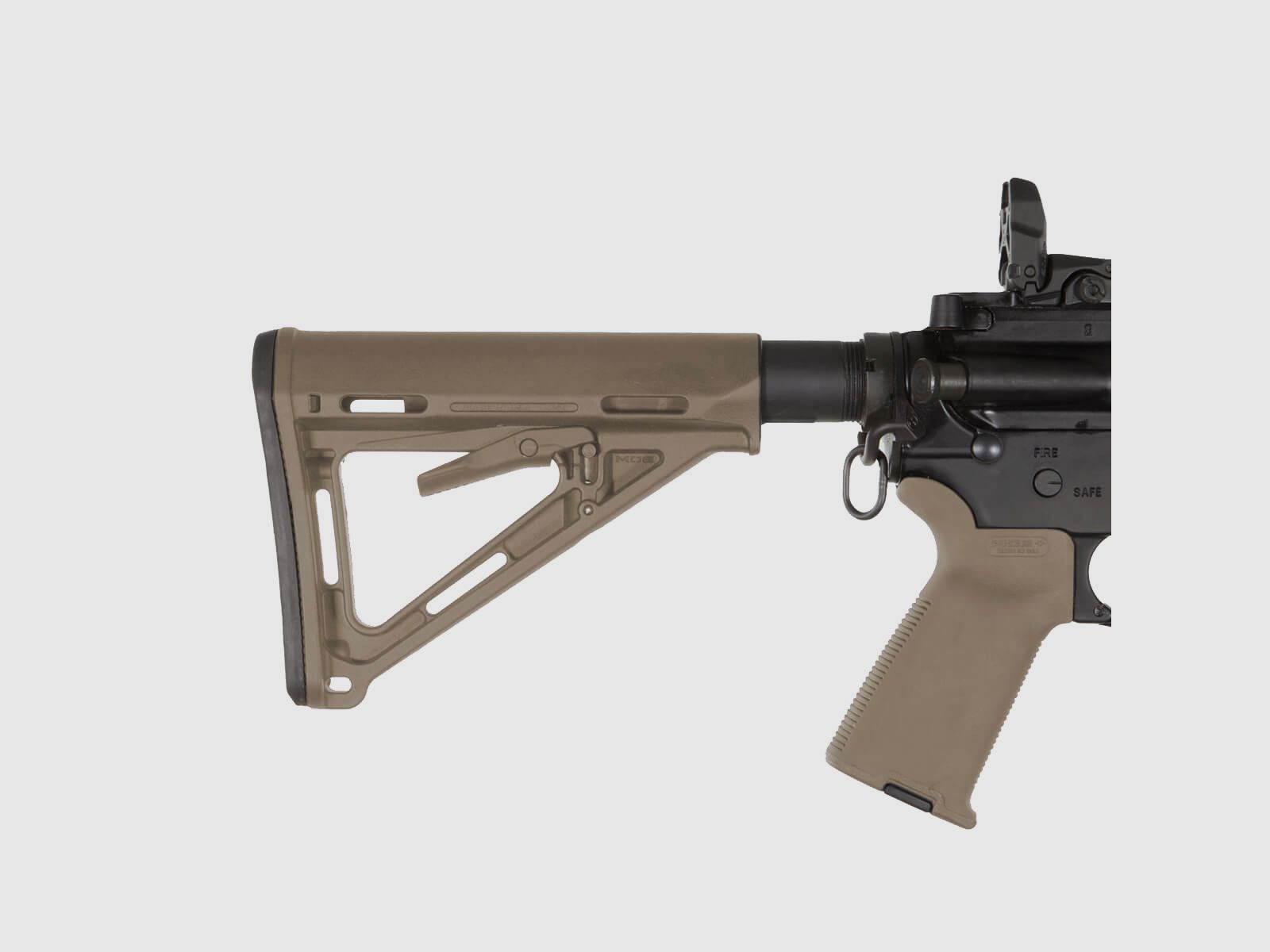 MAGPUL MOE® Carbine Stock MIL-SPEC FDE, image 4 sur 5