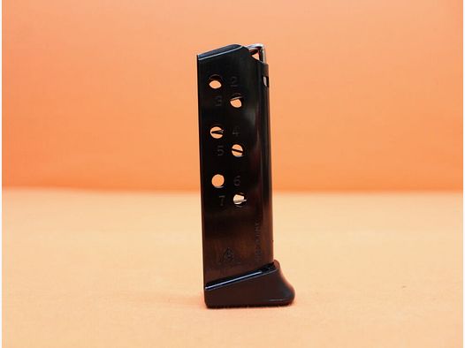 MEC-GAR Walther PPK: Magazin MEC-GAR 7-Schuss brüniert mit Magazinschuh 7,65mmBrowning