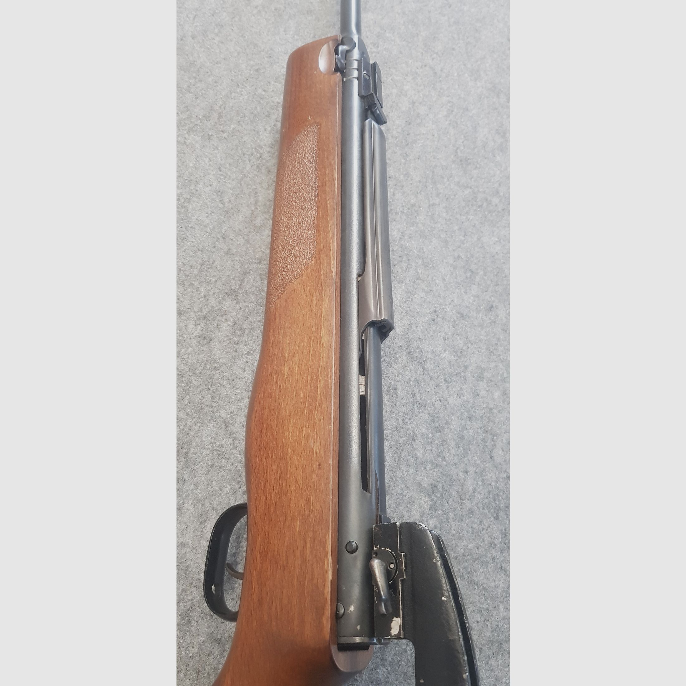 Weihnachtsangebot Seltenes aus Suhl Oberhebelspanner Luftgewehr Haenel Mod. IV/M im guten restaurierten Zustand Oberhebel 4M cal. 4,5mm Diabolo