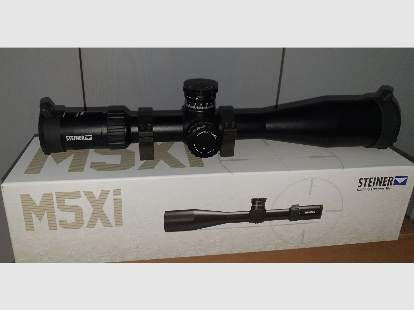 Steiner M5XI 5-25x56 MSR 2 inkl. Montageringe für Picatinnyschiene