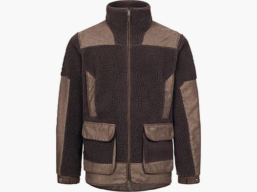 Sherpa Fleece Jacke Herren (Dunkelbraun)